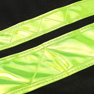 Perfectionists CE Certified <b>High</b> <b>Visibility</b> Breathable Zippered Reflective <b>Softshell</b> Unisex Work <b>Jacket</b> Needle Detection - Product Image 4