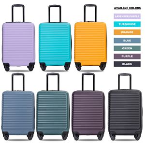 Valise à roulettes légère de 20 pouces, bagage à main vert avec une portabilité supérieure - Product Image 4