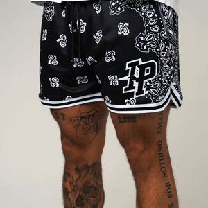 New Custom Printed Canvas <b>Checkered</b> Pattern <b>Men's</b> Workout Running <b>Shorts</b> Pockets Breathable Quick Dry Premium Quality Wholesale - Product Image 2