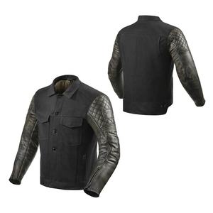 High Quality Men's Latest Fashion Breathable Biker Motorbike <b>Jacket</b> Customized Design Logo-Textile Leather Plus Size Sportswear - Product Image 4