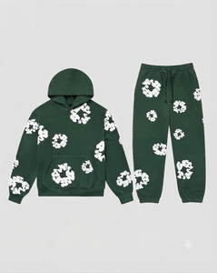 Sudadera con Capucha Personalizada Unisex, Estilo Urbano de Invierno, Corte Regular, Spandex/Nylon, Forro Polar Estampado, Ropa Casual Suave - Product Image 3