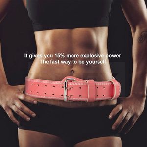 Cinturón de Gimnasio para Levantamiento de Pesas para Hombre, Ajustable, Resistente, Soporte Lumbar, Cinturón de Fitness con Logotipo Personalizado OEM - Product Image 4