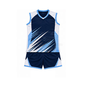 Dernier design, style unique, uniforme de volley-ball, service OEM, uniformes de volley-ball en matériau solide - Product Image 5