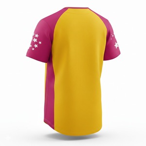 Maillot de baseball personnalisé de haute qualité, respirant, antibactérien, séchage rapide, 100% polyester, vêtements de sport d'équipe - Product Image 3