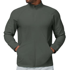 High Quality Unisex Zipper Waterproof Quick Dry Windproof Hooded Pocket Outdoor Gym Wear Coat Fitness <b>Workout</b> Sports <b>Jacket</b> - Product Image 1