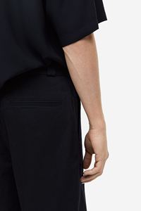 Shorts en jean en coton pour personnel, coupe droite, couleur unie claire, confortables, style mode, avec boutons, pour l'été, prix de gros - Product Image 2