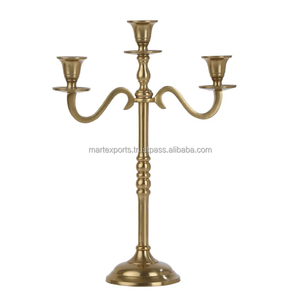 Bougeoir design moderne en métal Bougeoir décoratif artistique pour la maison, le bureau, les fêtes de Pâques-Fait à la main et écologique - Product Image 5