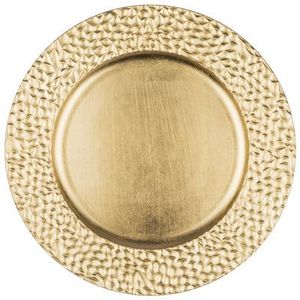 Assiette de présentation en métal haut de gamme pour la décoration de table, idéale pour les réceptions de mariage et la mise en place des tables de réception. - Product Image 1