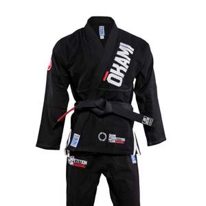 Kimono de Jiu Jitsu Ligero de Color Liso, Listo para Competencia, con Logotipo Personalizado, Uniforme de Artes Marciales BJJ Gi, 100% Algodón - Product Image 4