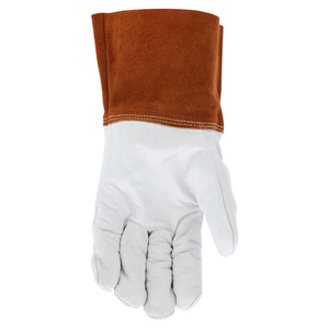 Guante de Bombero de Cuero Vacuno con Certificación CE, 11 oz, Forro de Aramida, Resistente a la Abrasión, para Soldadura TIG - Product Image 5