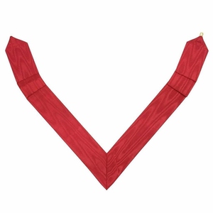 18th Degree Scottish Rite Collarette Rose Moire Knight of the Rose Croix Collarette Masonic Collarette Scottish Rite Regalia Ros - Product Image 3
