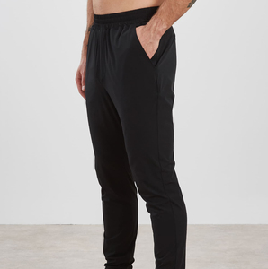 Pantalon de jogging OEM en gros, vierge, personnalisable, en molleton uni, couleur chair, pour homme - Product Image 2