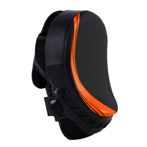Custom Made Durable Eco-Friendly Leather MMA Boxing <b>Focus</b> <b>Pads</b> Kickboxing Training Comfortable Hand Bending Paws Breathable All - Product Image 2