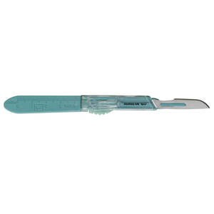 <b>Plastic</b> Handle Manual Scalpel 0.4mm Stainless Steel Blade 14cm Length CE Certified High Quality Surgical Instrument for Medical - Product Image 6