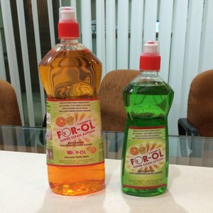 Limpiador Líquido Concentrado Multiusos FOR-OL de LAXMI con Aroma a Naranja Desinfectante 500ml - Product Image 3