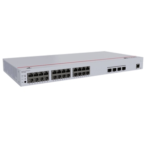 24 Port Gigabit <b>PoE</b> <b>Switch</b> Managed Ethernet <b>Switch</b> with 10G Uplink Ports - Product Image 3