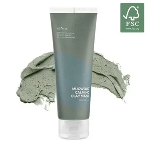 Isntree 100mL Mugwort Calming Clay Mask High Quality Facial Masks - Product Image 1