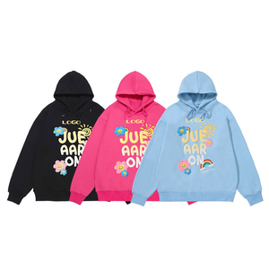 เสื้อฮู้ดดี้ผู้ชายไซส์ใหญ่ สีเขียว ลายหัวใจหัก โลโก้ด้านหน้า เสื้อกันหนาวทรงปกติ ระบายอากาศได้ดี แห้งเร็ว มีกระเป๋า ผ้าทอ - Product Image 4