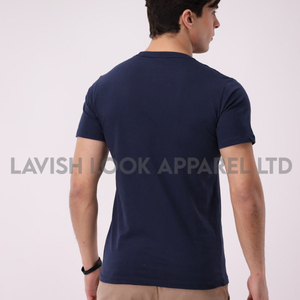 Camiseta Unisex Ligera 100% Algodón de Alta Calidad con Cuello Alto, Estilo Oversize, para Hombre, Personalizable con Logotipo Serigrafiado - Product Image 4
