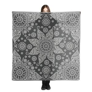 Foulard carré personnalisé fait main en gros, bandana en coton imprimé numérique classique, foulard décontracté élégant en soie et mousseline pour toutes les saisons - Product Image 1