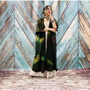 Personalizado bohemio blanco Digital estampado Floral mujer verano ropa de playa borla encaje manga larga abrigo Kimono Bata - Product Image 1
