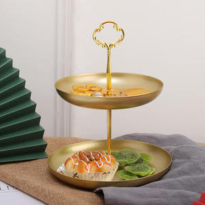 Soporte de Metal para Cupcakes en Forma de Torre, Exhibidor de Postres, Estante para Servir Pasteles, Soporte para Pastel para Fiestas de Té, Suministros para Eventos de Boda - Product Image 4