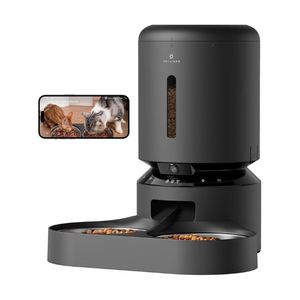 เครื่องให้อาหารแมวอัตโนมัติ PETLIBRO สำหรับแมวสองตัว พร้อมกล้อง 1080P และระบบมองเห็นในเวลากลางคืน - Product Image 1