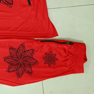 Maillot de bain une pièce pour femmes, manches longues, coupe courte, imprimé sur le devant, séchage rapide, antibactérien, style islamique, burkinis - Product Image 5