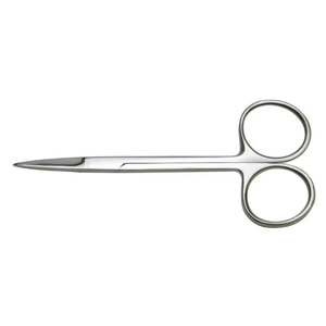 Tijeras Quirúrgicas para Iris de Primera Calidad, Hojas Rectas y Curvas, Puntas Afiladas, Acero Inoxidable, Tijeras para Disección de Iris Delicadas, CE ISO - Product Image 6