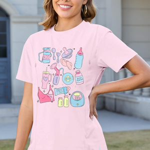 Ropa de lactancia transpirable, camisetas de lactancia para mujer, diseño con cremallera oculta, ropa de maternidad, equipo práctico de moda posparto - Product Image 3