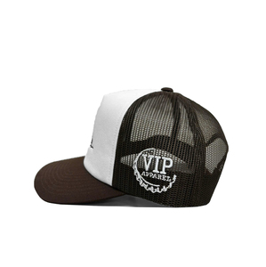 Gorra Trucker de Espuma con Logotipo Bordado Personalizado, Gorra de Malla Estructurada de Perfil Alto con Bordado, Gorra de Béisbol de Dos Tonos con Malla Transpirable - Product Image 2