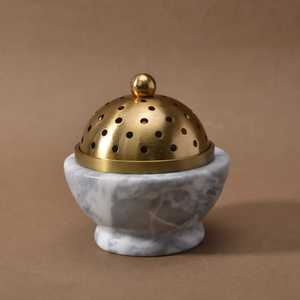 Classic Design Wooden Incense <b>Burner</b> Bakhoor Incense <b>Burner</b> Religious Use Aromatic Use All-Season Decorative Candle Holder - Product Image 3