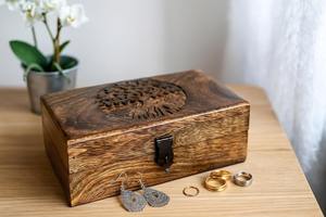 Best Quality Handmade Wooden Jewelry <b>Storage</b> Box <b>with</b> Multiple Sections Elegant Organizer for <b>Dressing</b> <b>Table</b> Available For Sale - Product Image 5
