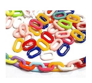 Chaîne décorative murale en résine époxy de qualité export, couleur personnalisée, haute transparence, décorations intérieures modernes, meilleures ventes - Product Image 1