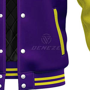 Veste d'hiver pour homme fabriquée en usine, vêtements chauds de bonne qualité, vestes Letterman pour adultes - Product Image 4