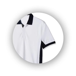 Wholesale Men <b>Polo</b> Shirt Classic <b>White</b> Color Customized Design Promotional Quality Cotton Breathable Plus Size Men's <b>Polo</b> Shirt - Product Image 4