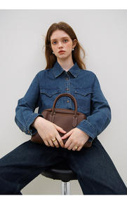 New Custom Girl Jacket Women Rhinestones Coat Denim Jean Jackets for Women Denim <b>Clothing</b> - Product Image 3