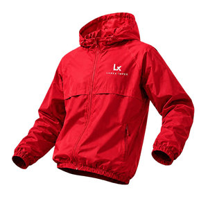 Custom Team Windbreaker <b>Jacket</b> Lightweight Windproof Water Resistant Sports Training Running Outdoor <b>Jacket</b> with Printed Logo - Product Image 2