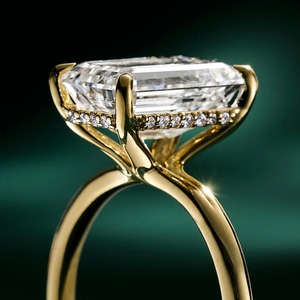 Men's Oval Cut Lab Grown Diamond Hip Hop Engagement <b>Ring</b> 14K 18K Solid Gold Luxury Classic Style IGI Certified <b>Fine</b> <b>Ring</b> - Product Image 3