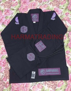Kimono de BJJ 100% Algodón, Uniforme de Judo, Traje de Lucha de Jiu Jitsu Brasileño, Ropa de Entrenamiento de Artes Marciales Unisex - Product Image 4