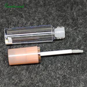 Tube de brillant à lèvres PET 5 ml personnalisé par le fabricant, écologique, avec bouchon à vis, transparent, moulé par injection, flacon de contour liquide haut de gamme - Product Image 4