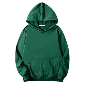 เสื้อฮู้ดพรีเมียมแบบยูนิเซ็กซ์ ผ้าฝ้าย 100% เฟรนช์เทอร์รี่ สวมใส่สบาย ทรงปกติ มีกระเป๋า ดีไซน์เรียบง่าย สีพื้น ระบายอากาศได้ดี เหมาะสำหรับใส่ในฤดูใบไม้ร่วง - Product Image 2