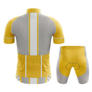 Conjunto de Uniformes de Ciclismo Personalizados para Hombre, Transpirables, Resistentes al Viento, de Secado Rápido, con Estampado por Transferencia de Calor, OEM - Product Image 4