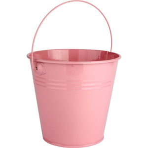 Seau en fer de petite taille, pot de fleurs en métal pour plantes et fleurs, vente en gros pour les fleuristes - Product Image 1