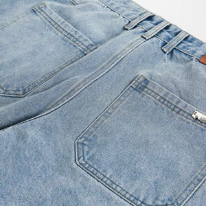 กางเกงยีนส์ขาสั้นวินเทจผู้ชายขายดีที่สุด สไตล์คลาสสิกสบายๆ - Product Image 4