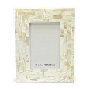 High Quality Mother of Pearl Inlay Photo <b>Frame</b> Natural Mop Family Photo <b>Frame</b> Display Shelf Gifted Bedside Table <b>Picture</b> <b>Frame</b> - Product Image 6