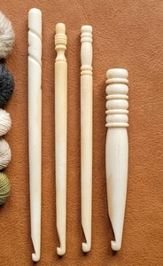 Professional Bone <b>Crochet</b> <b>Hook</b> Handcrafted Knitting Needle For Smooth Yarn <b>Crochet</b> Craft From Wholesale Manufacturer - Product Image 3