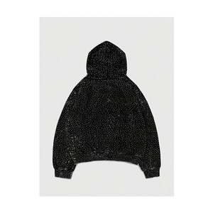 Rhinestone Hoodies Men's <b>Glitter</b> Oversized Hoodies Sparkly <b>Long</b> <b>Sleeve</b> Shirts Party Hooded Sweatshirts <b>Tops</b> - Product Image 1