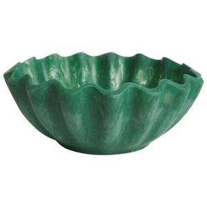 Cuenco hecho a mano de resina epoxi, duradero y lavable, también funciona como bandeja para ensalada, cesta para frutas o frasco, a bajo precio. - Product Image 3