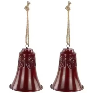 Campana Colgante Navideña de Metal de Alta Calidad con Atractivo Decorativo para Adornos de Árboles Navideños, Decoración del Hogar y Regalo Festivo - Product Image 1